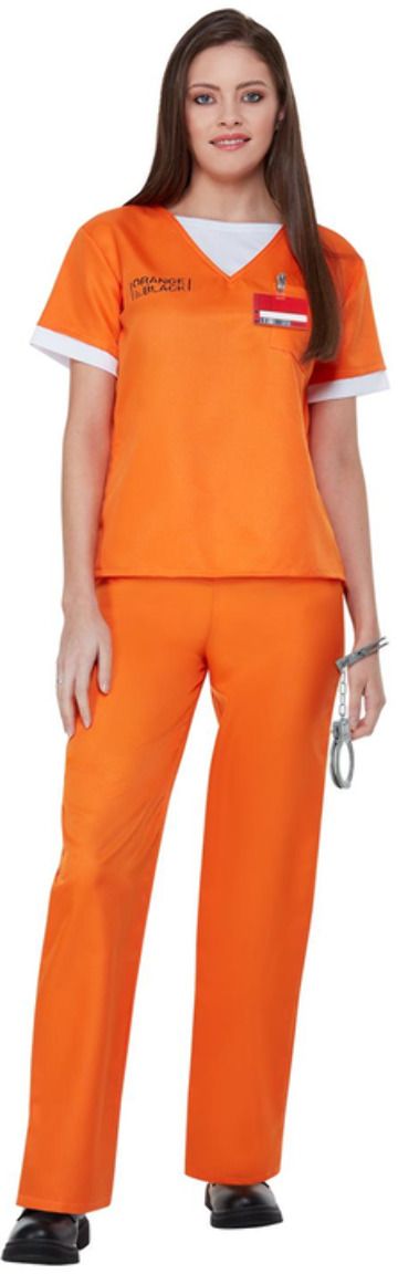 Orange is the New Black oranje dames kostuum