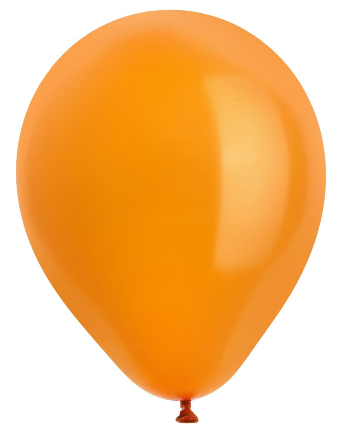 Oranje ballonnen 50 stuks