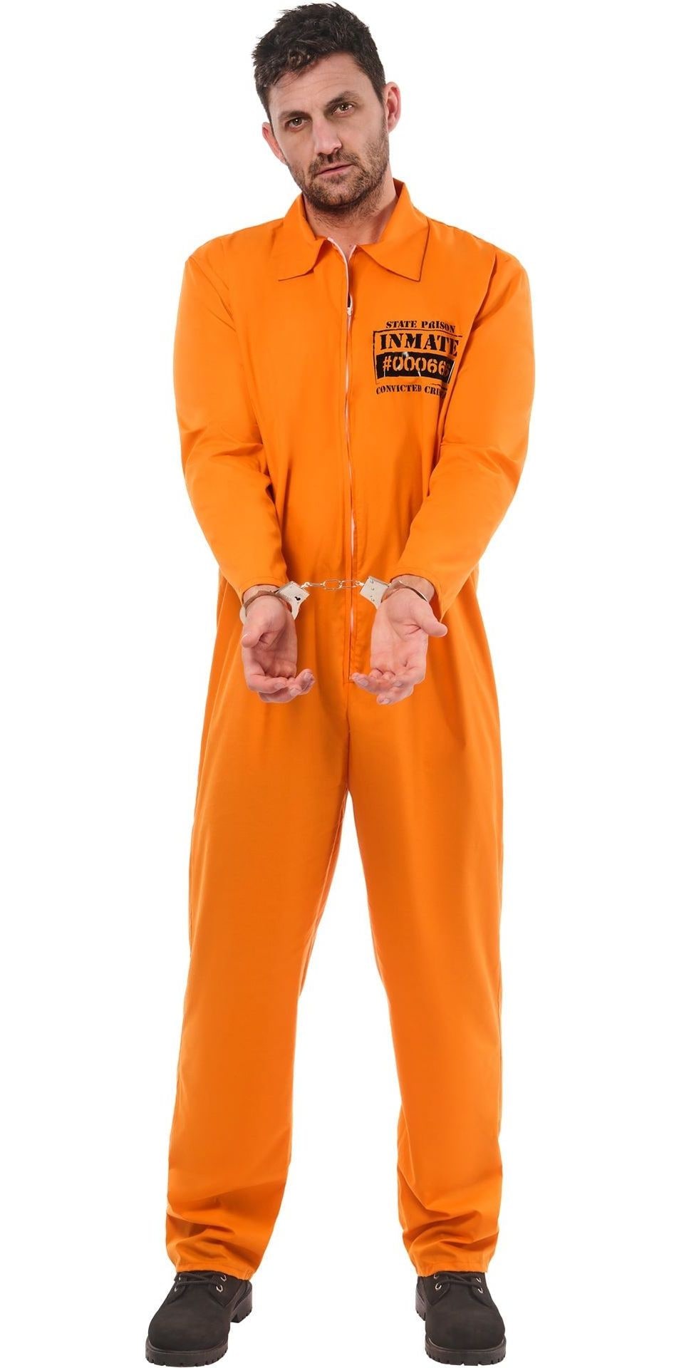 Oranje Jumpsuit Gevangenis Heren