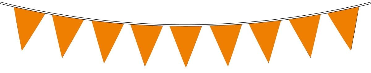 Oranje koningsdag vlaggenlijn 10 meter