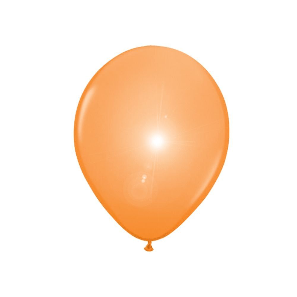 Oranje LED ballonnen met lichtje