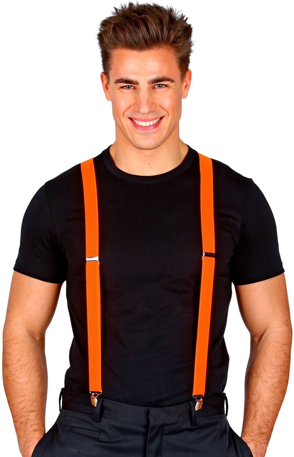 Neon bretels oranje