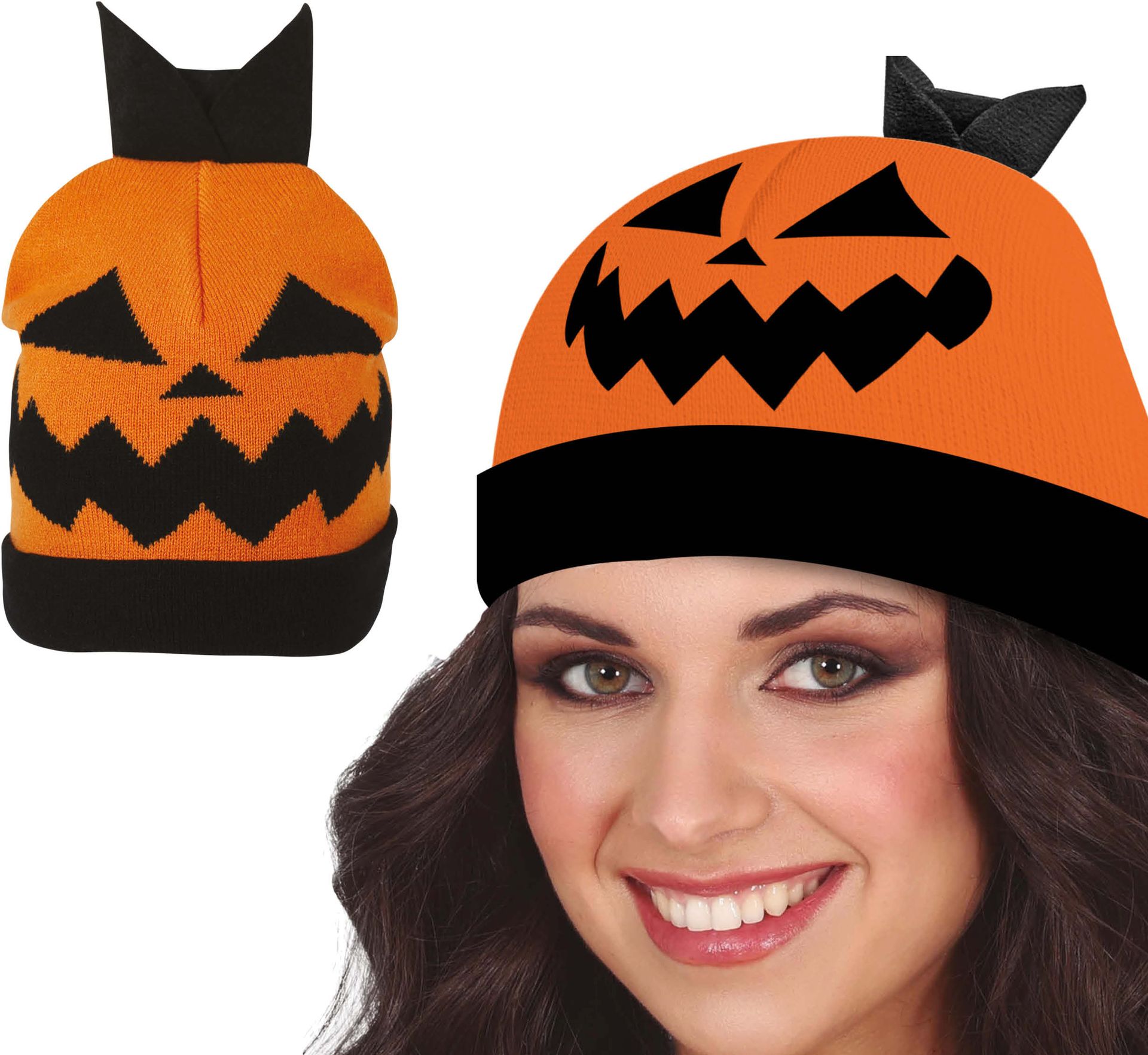 Oranje Pompoen Muts Halloween