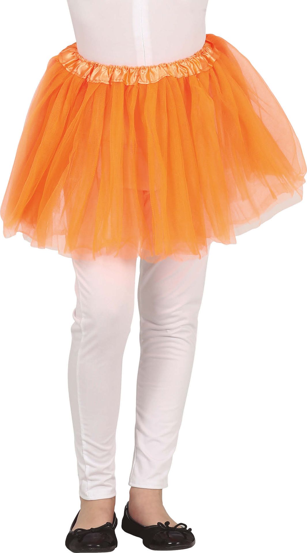 Oranje tutu kind