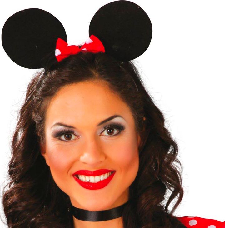 Oren Minnie Mouse met strikje