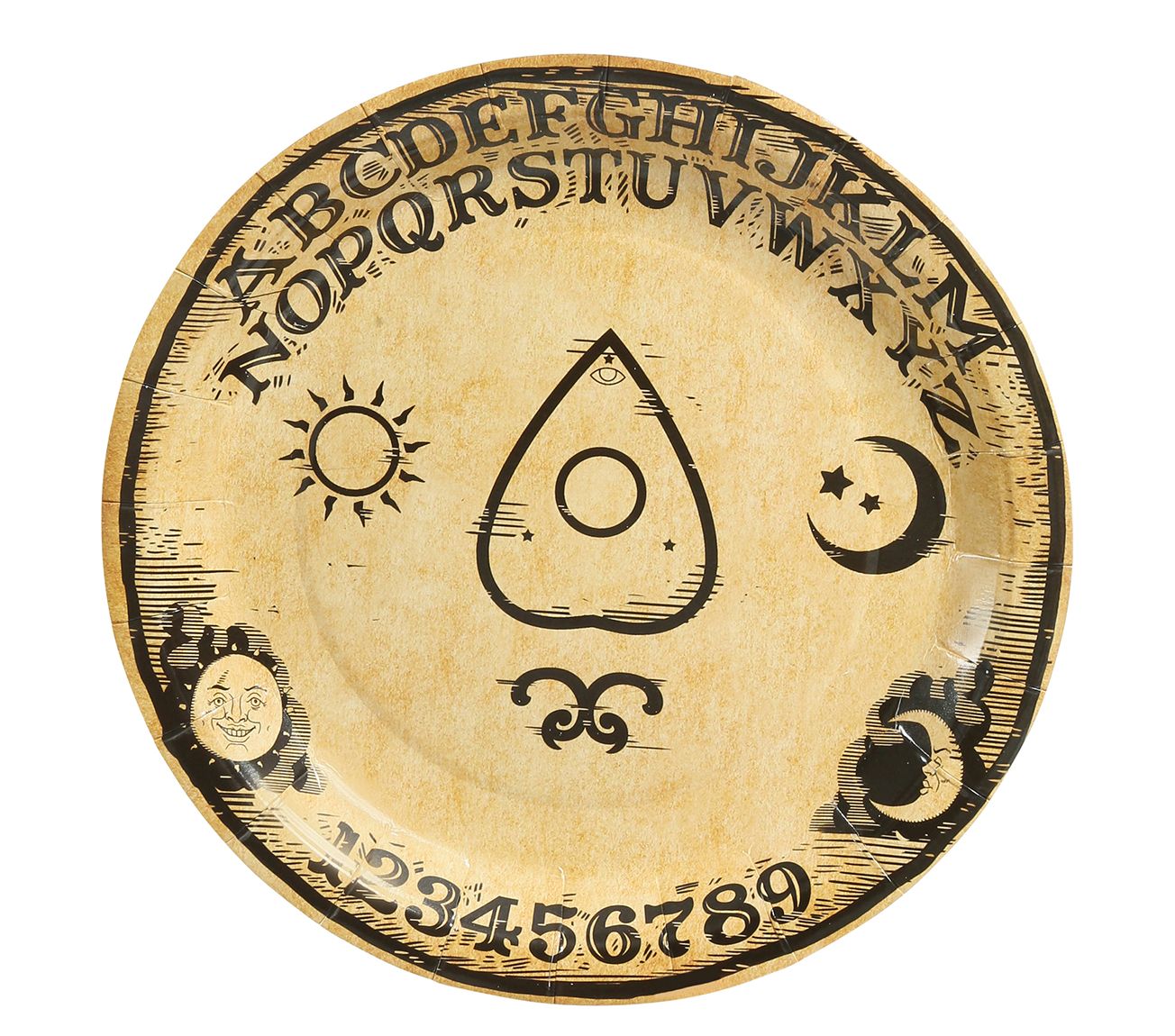 Ouija bord kartonnen bordjes 8x