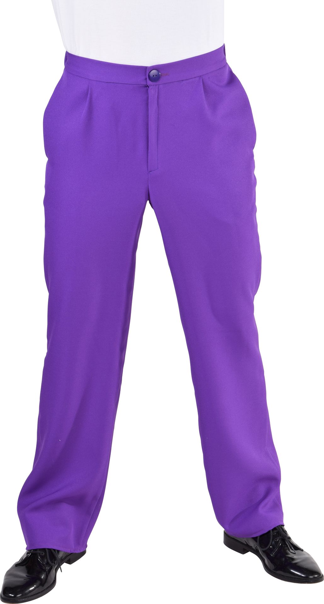 Paarse broek man basic