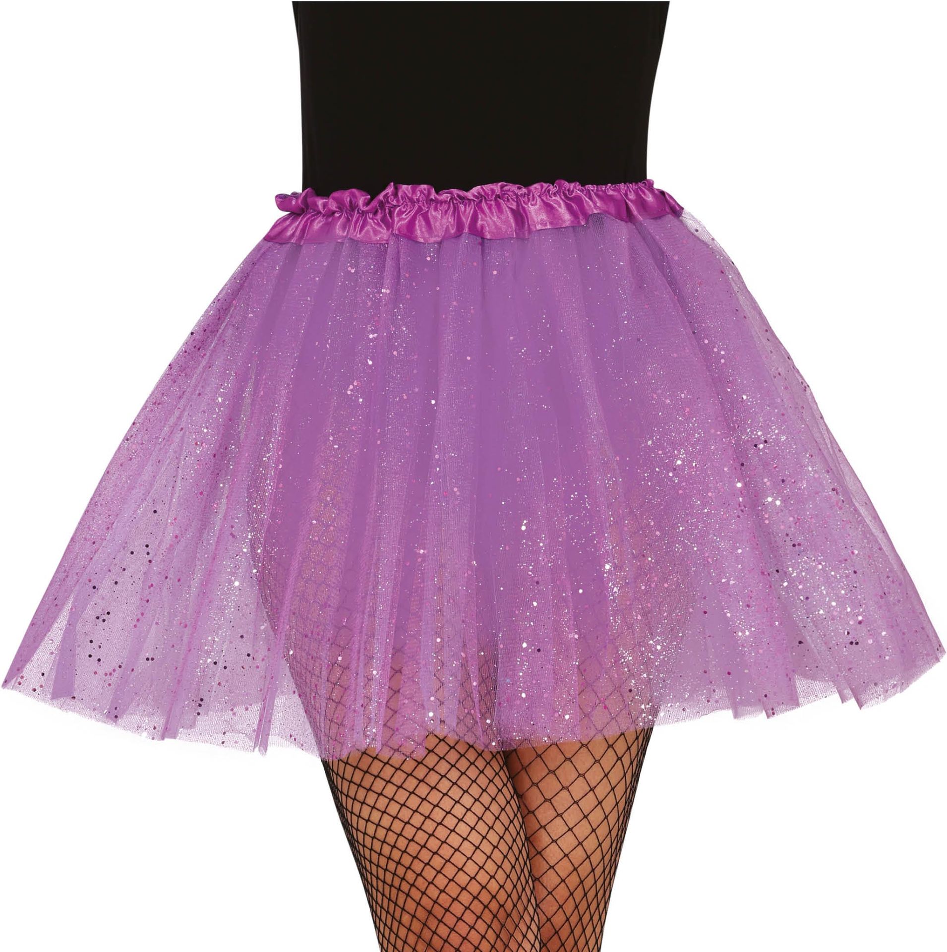 Paarse Glitter Tutu Dames