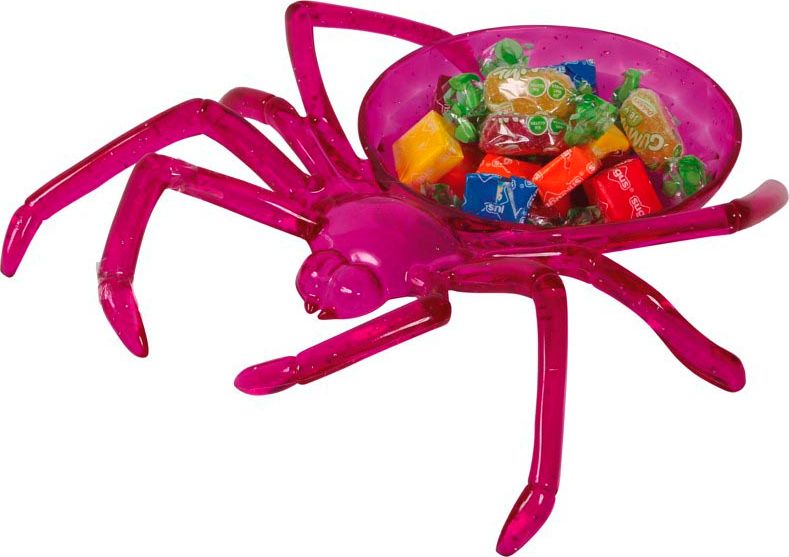 Paarse spin opdienschaal 21 cm halloween