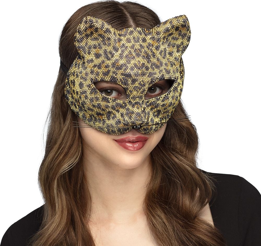 Panter Diamant Halfmasker
