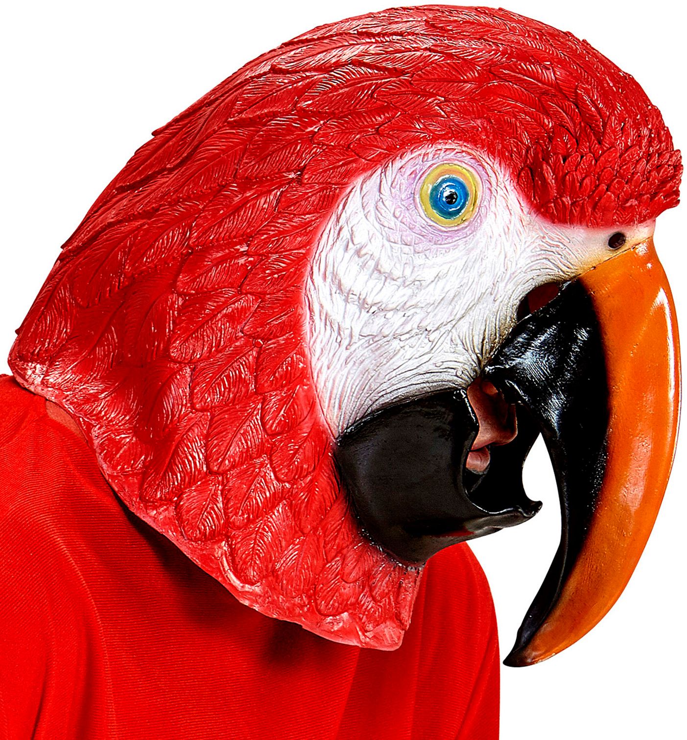 Papegaaienkop masker