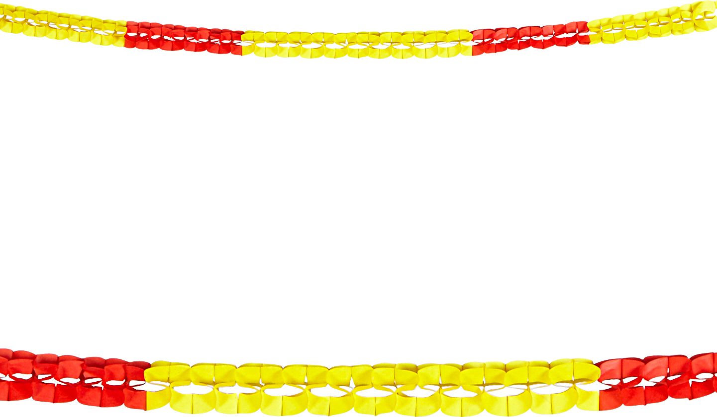 Papieren slingers spaanse vlag