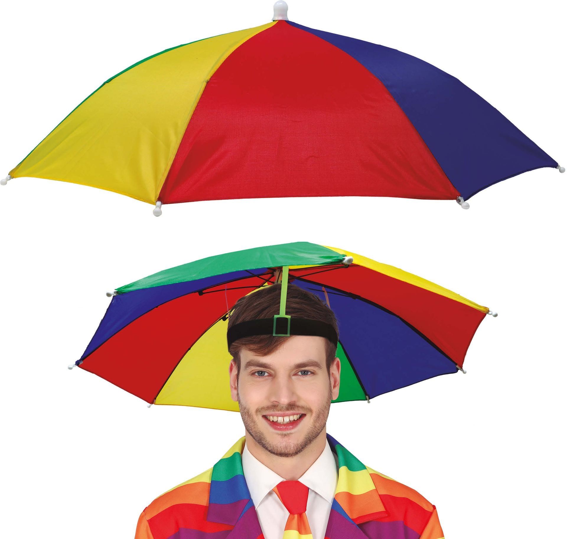 Paraplu Hoed Meerkleurig