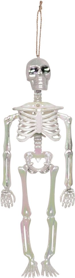 Parelmoer skelet decoratie