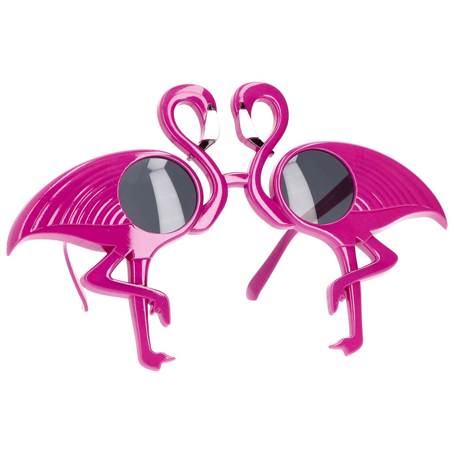 Party bril glitter flamingo roze