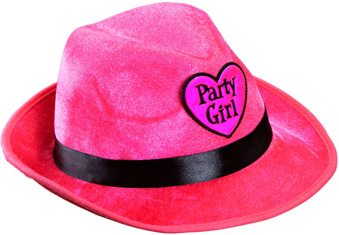 Party girl hoed roze