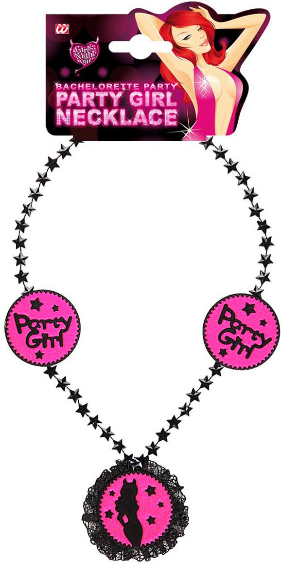 Party girl ketting