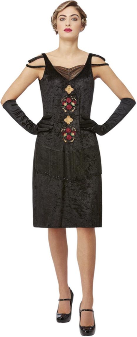 Peaky Blinders Polly Gray Kostuum Dames Zwart