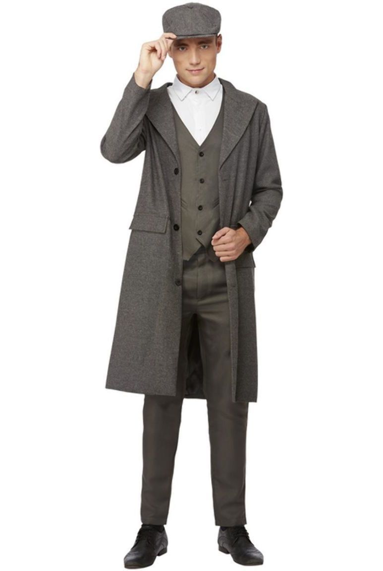 Peaky Blinders Thomas Shelby Kostuum Mannen Grijs