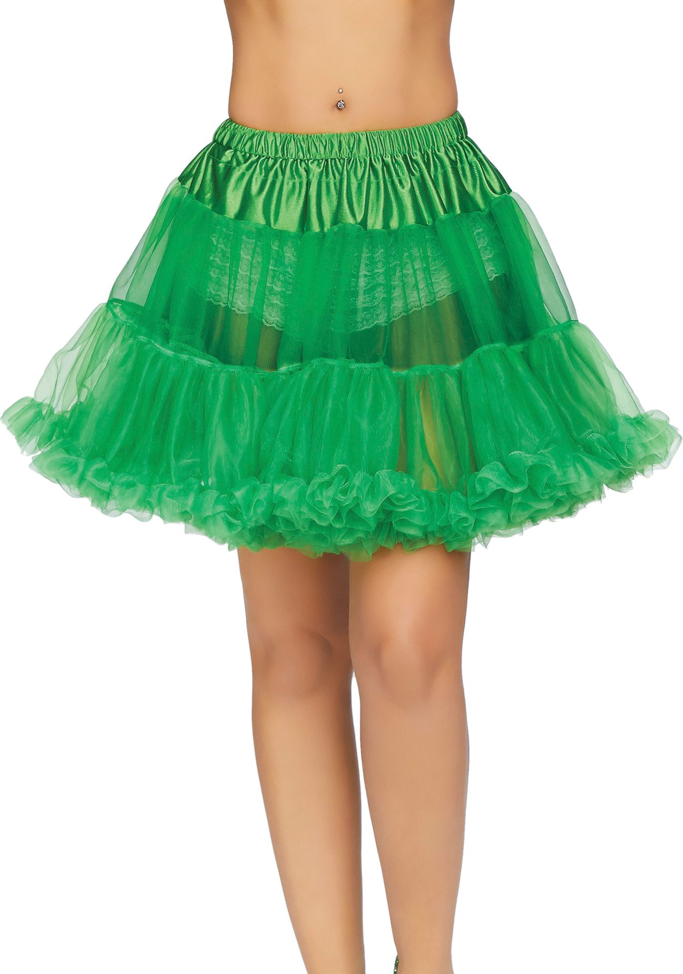 Petticoat groen carnaval