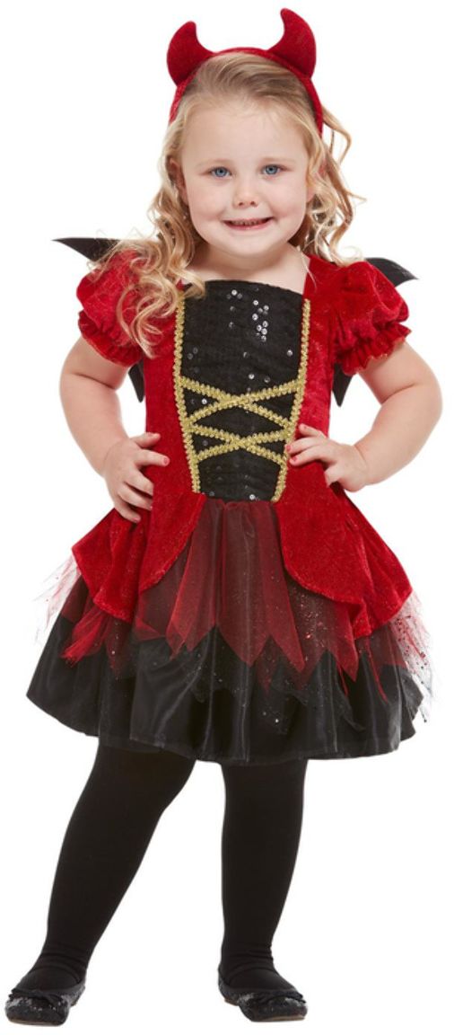 Peuter duivel outfit rood