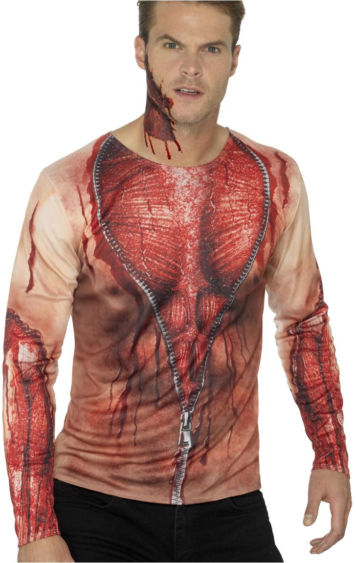 Pijnlijk lichaam shirt mannen