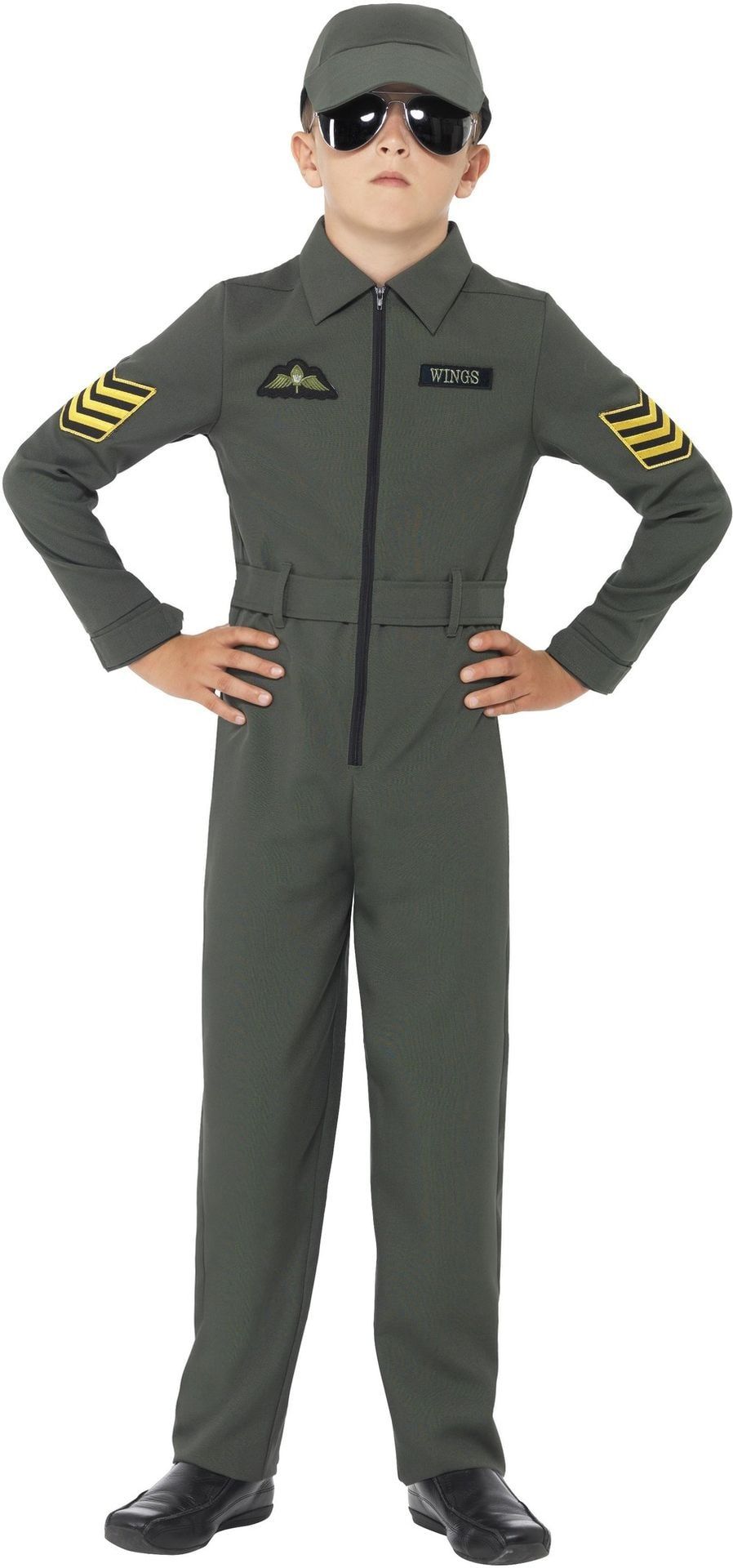Piloten outfit jongens