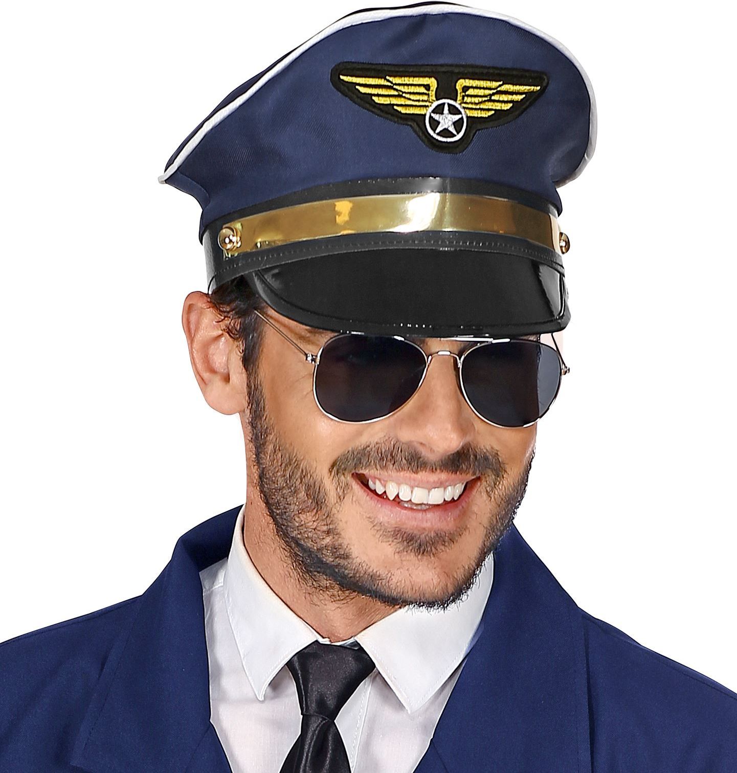 Piloten pet blauw