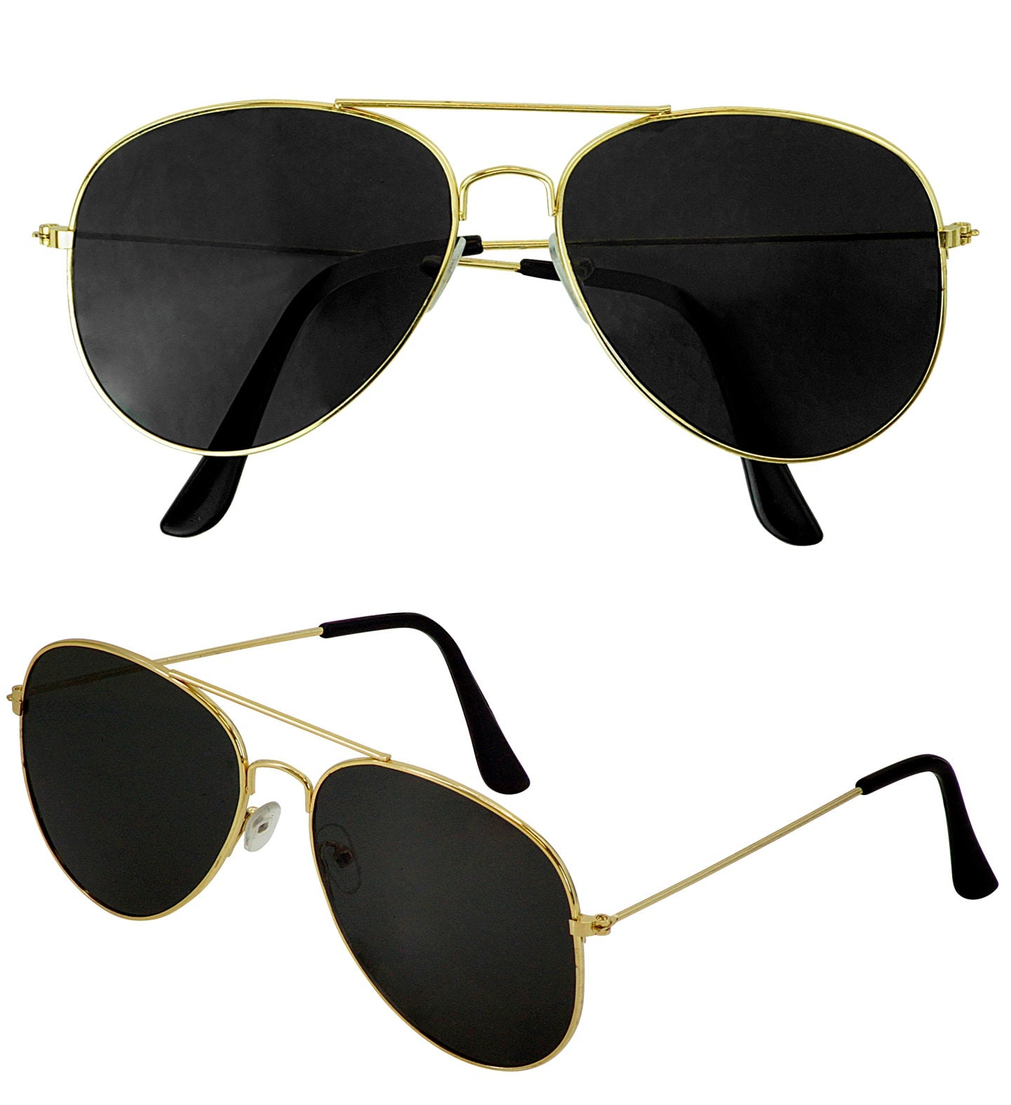 Piloten Zonnebril Zwart Dames Mannen