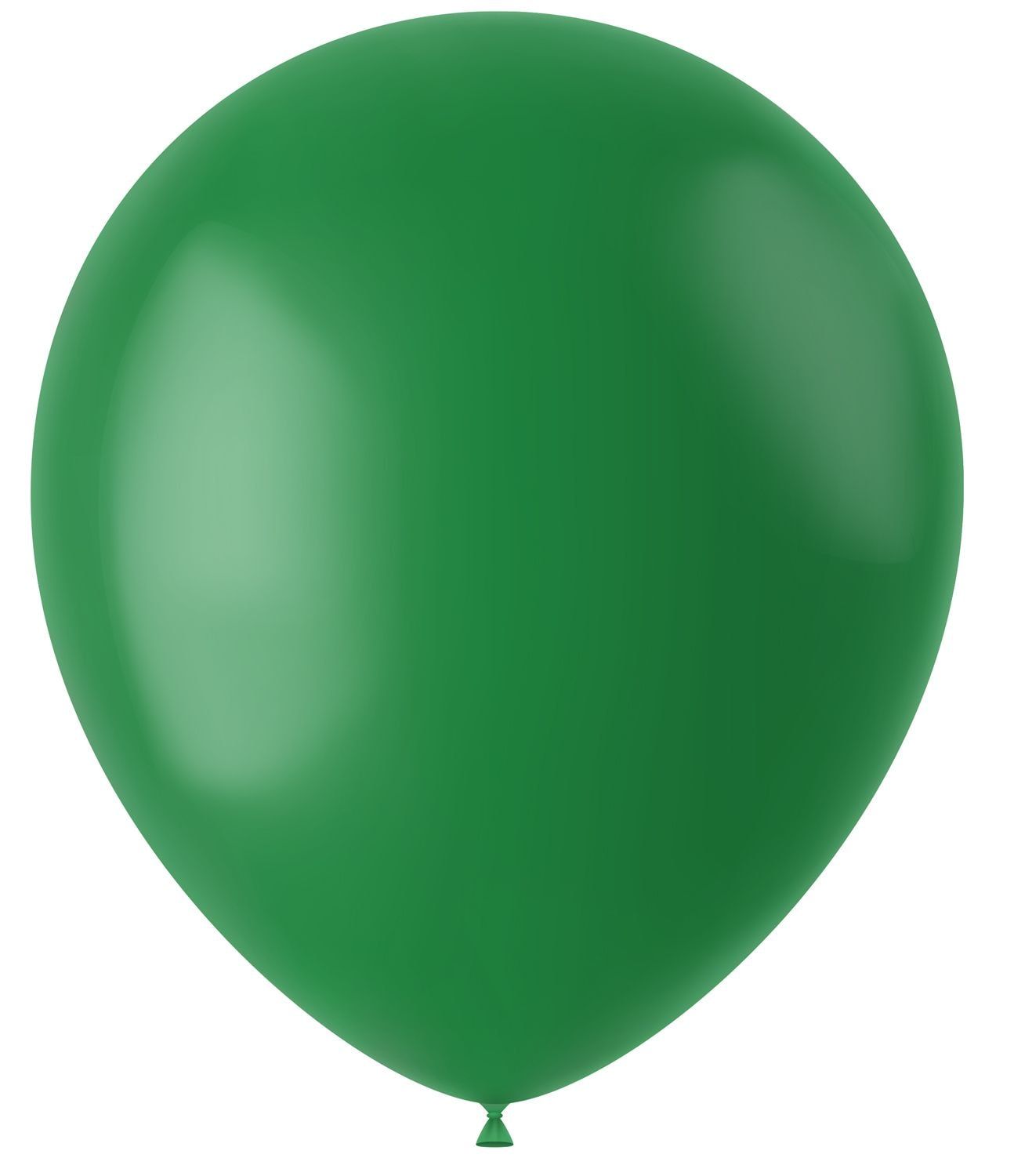 Pine groene mat ballonnen 50 stuks