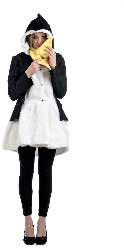 Pinguïnjurkje met sjaal