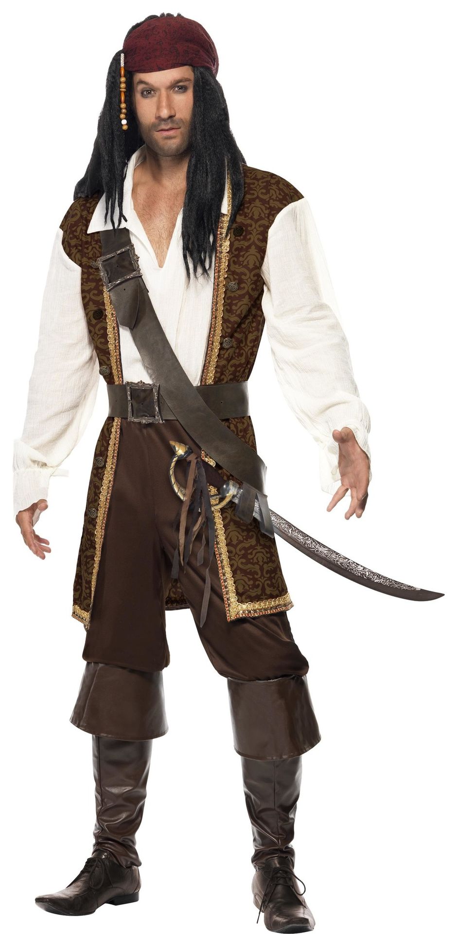 Piraat heren outfit