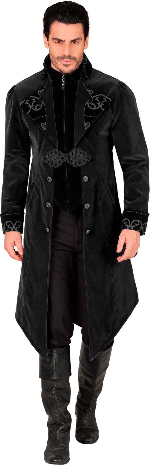 Piraat Jas Carnaval Zwart Heren