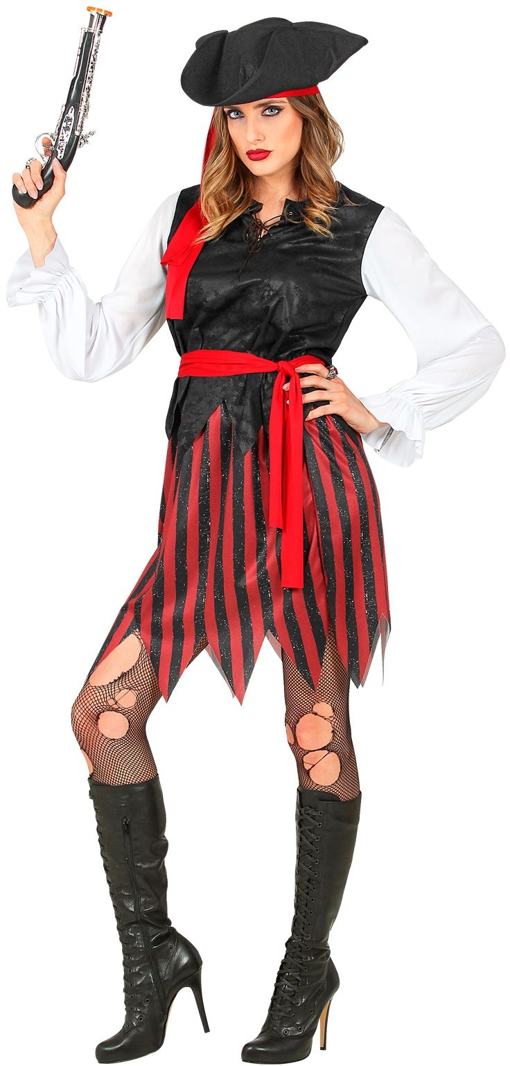 Piraat jurk dames