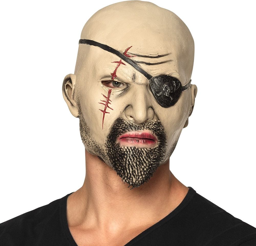 Piraat krijger hoofdmasker