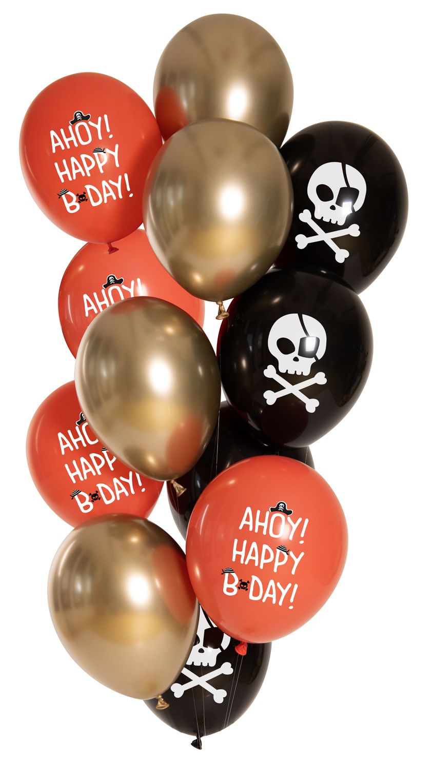 Piraat verjaardag ballonnen