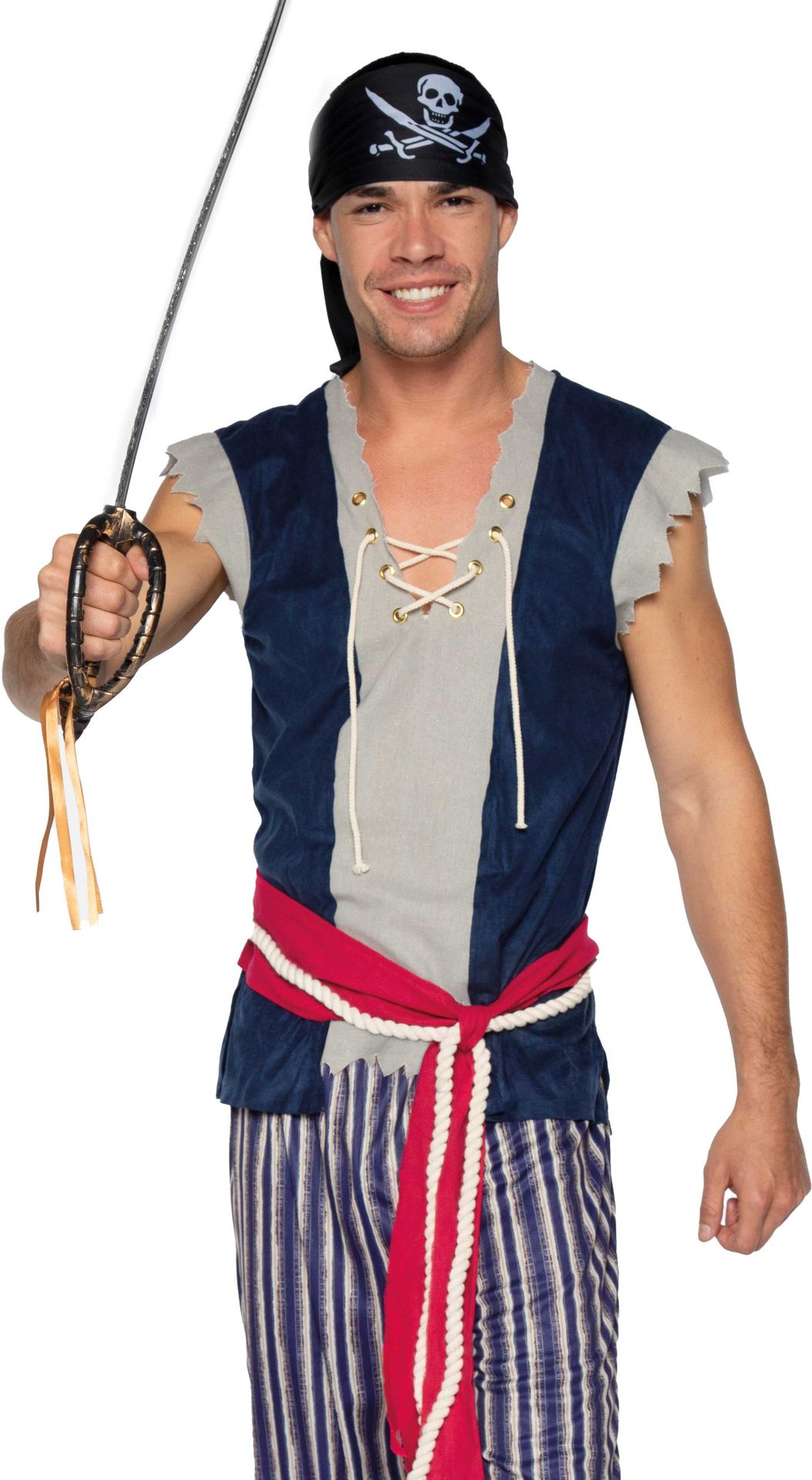 Piraten bemanning kostuum heren
