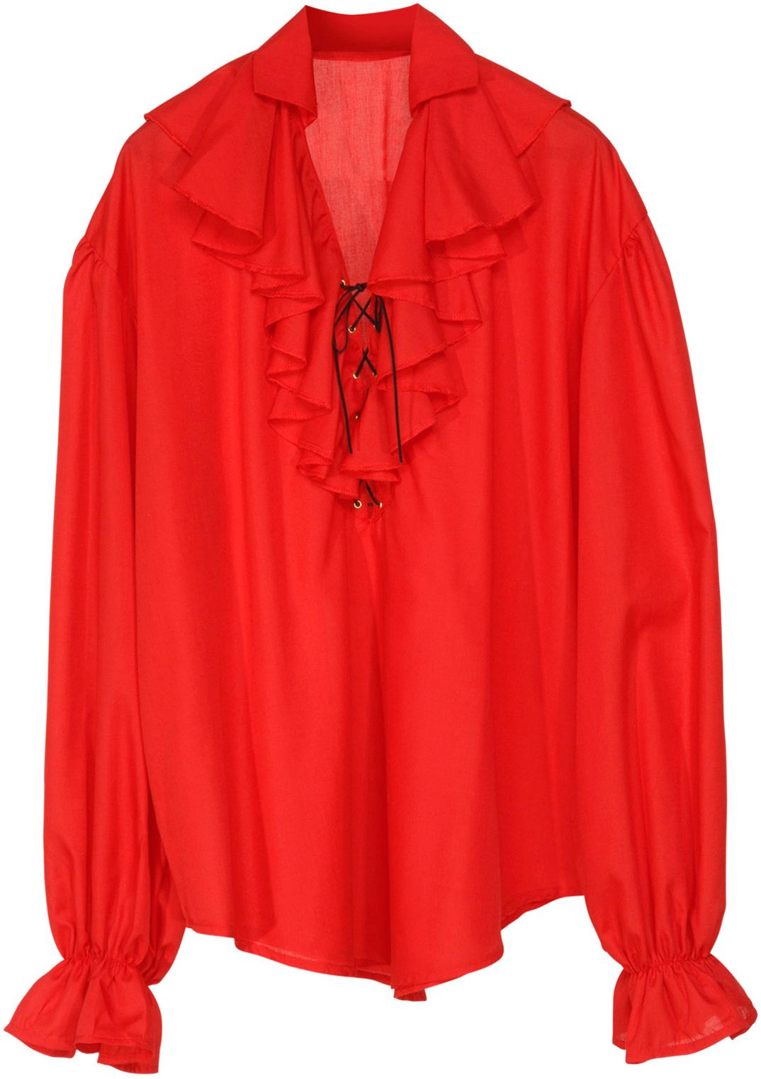 Piraten blouse rood