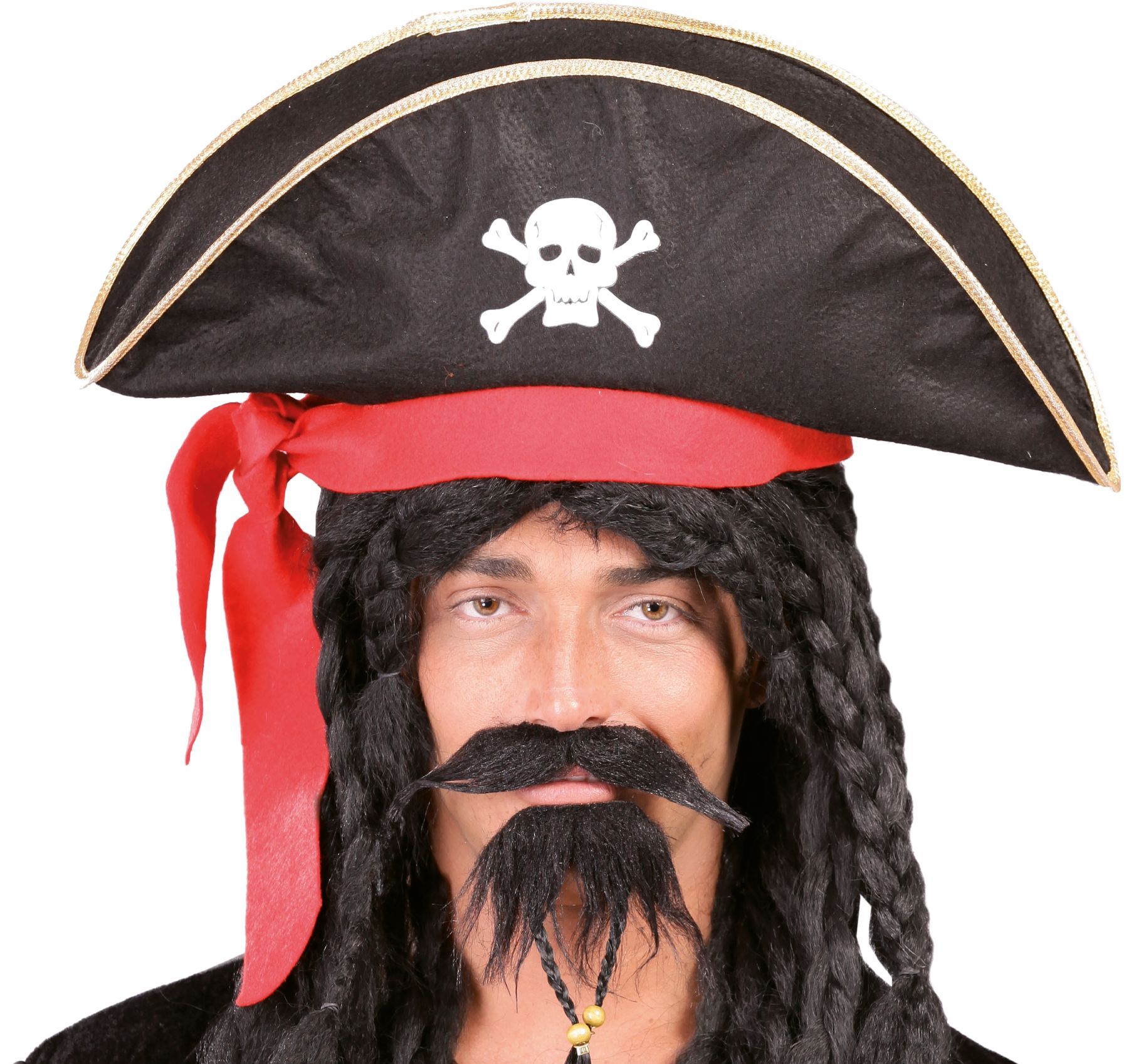 Piraten kapiteinshoed met doodshoofd