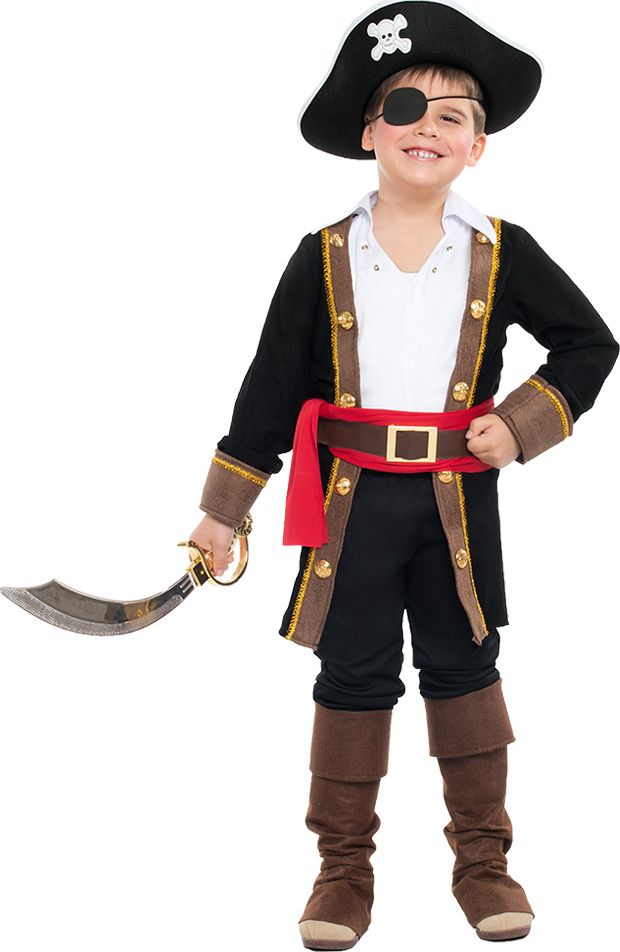 Piraten Kostuum Jongens Boland Zwart