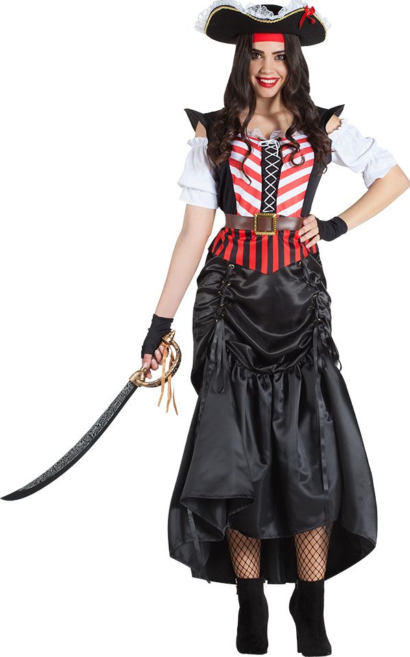 Piraten Kostuum Luxe Dames