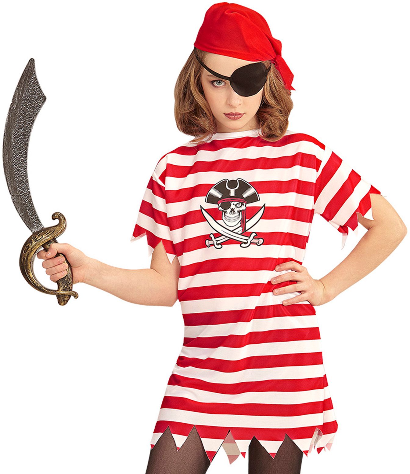Piraten outfit meisjes 158