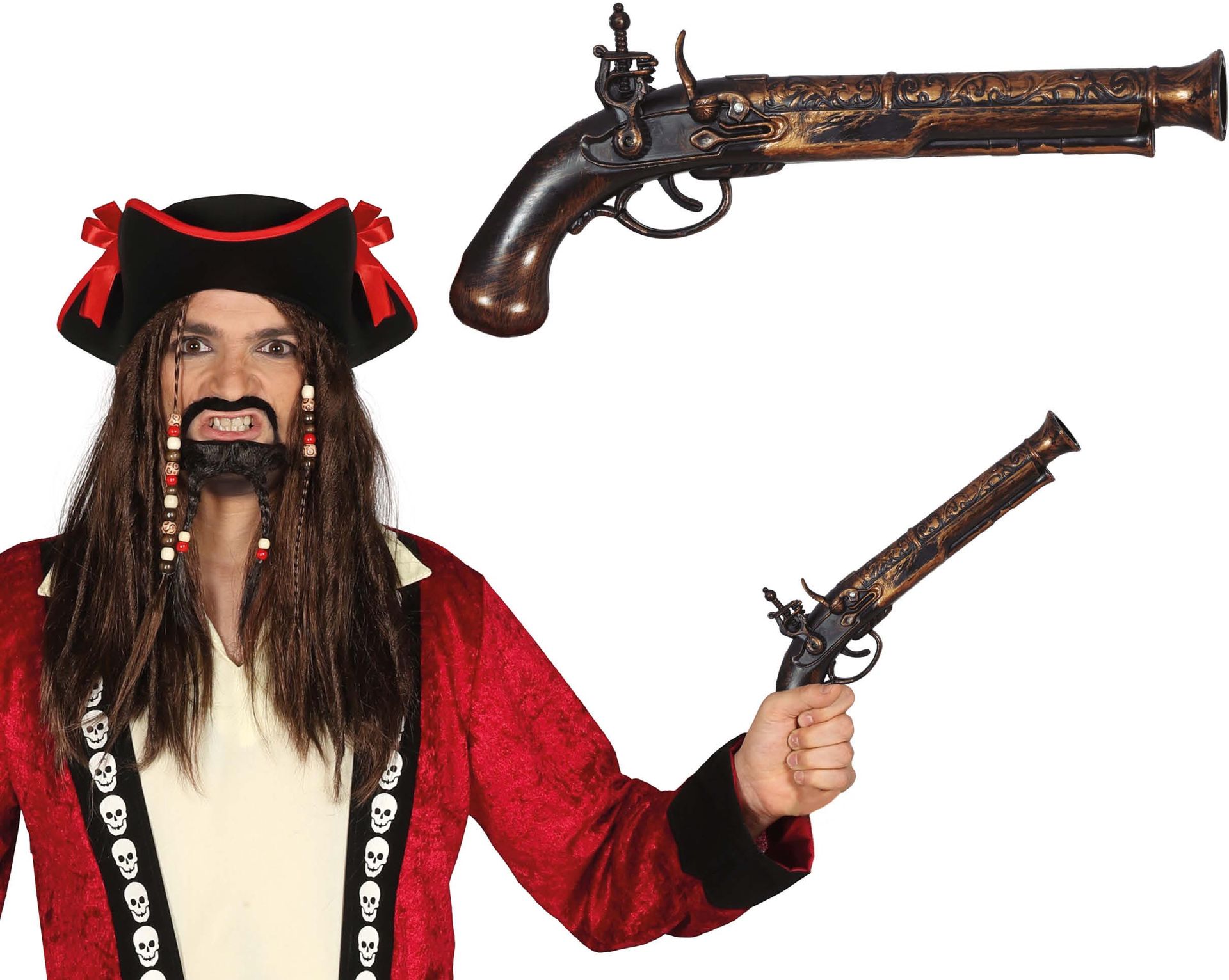 Piraten Pistool 28Cm
