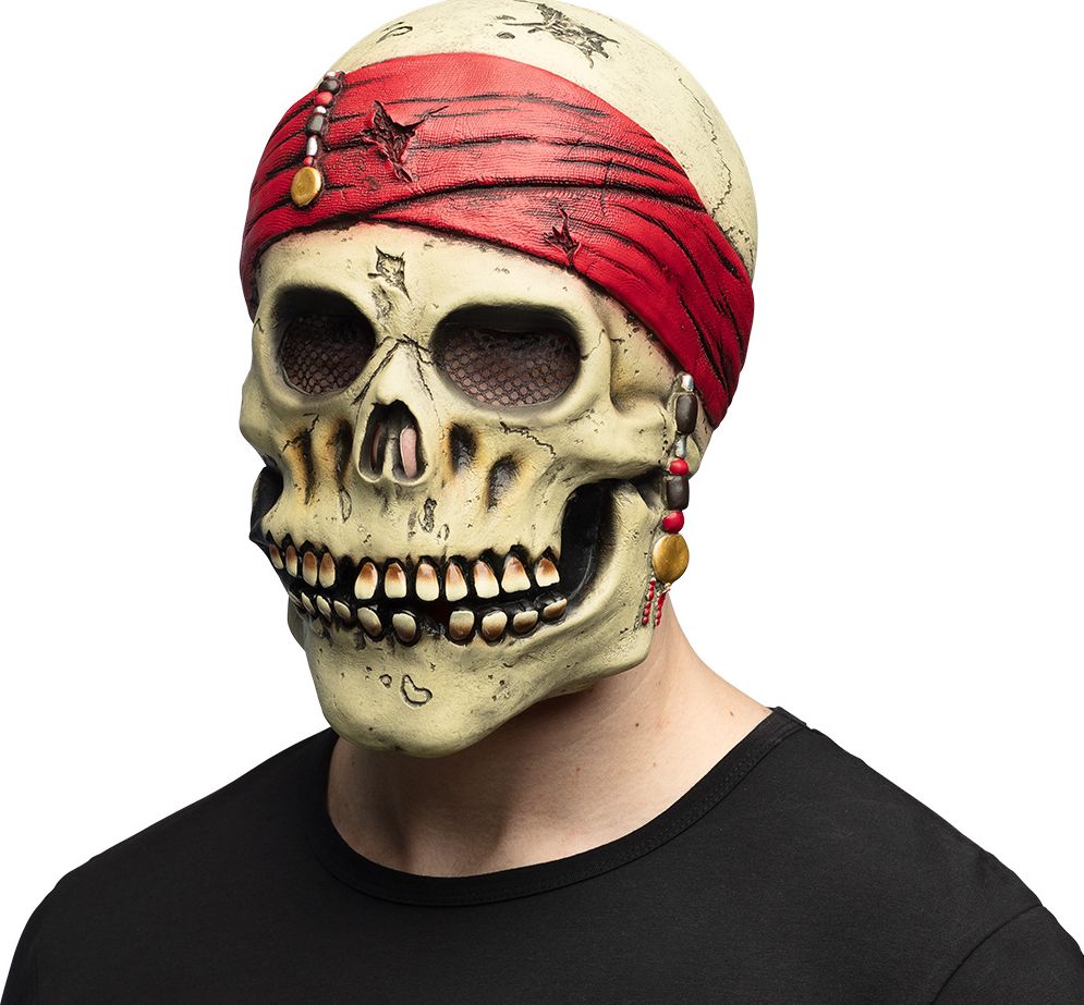 Piraten Schedel Hoofdmasker