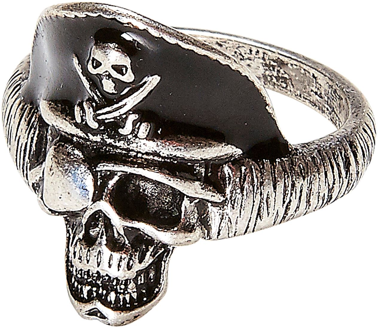 Piraten schedel ring