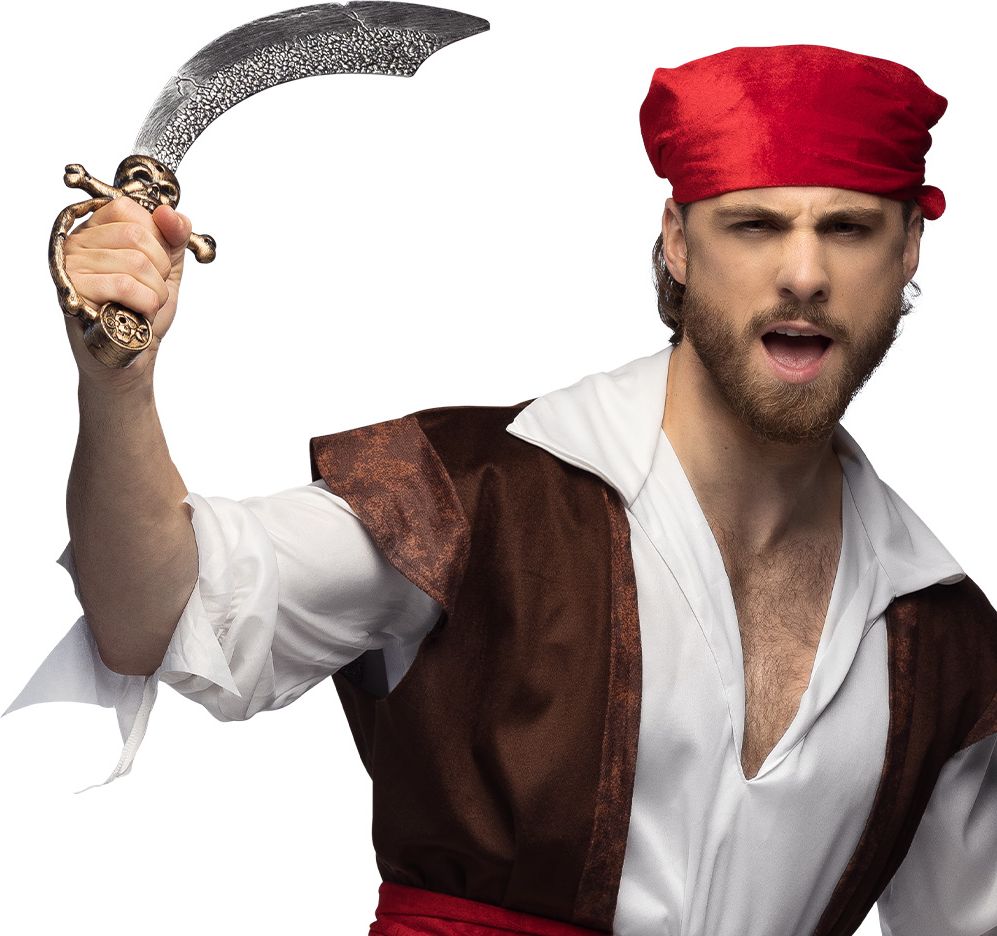 Piraten Zwaard Skull 36cm