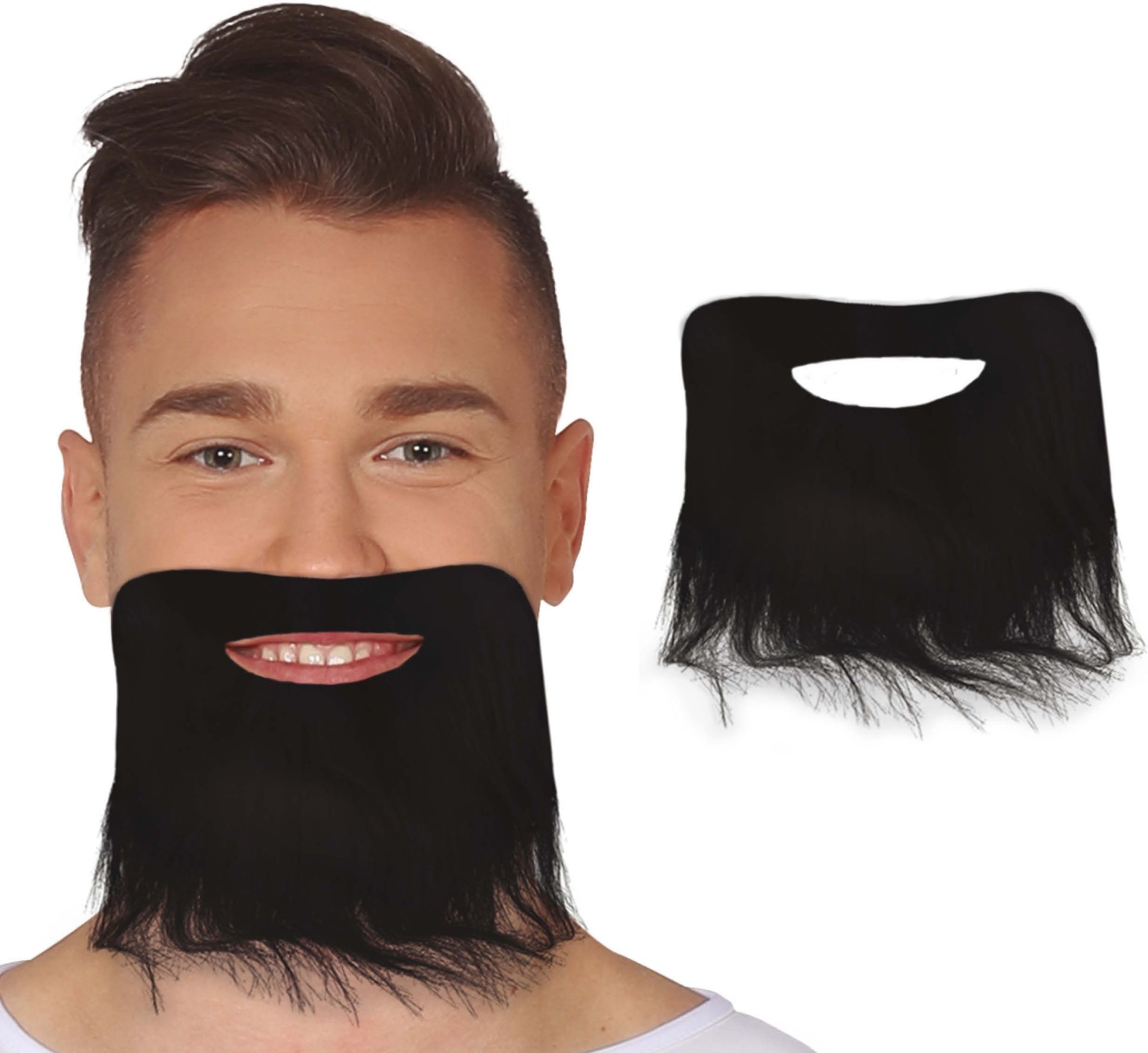 Piratenbaard Zwart