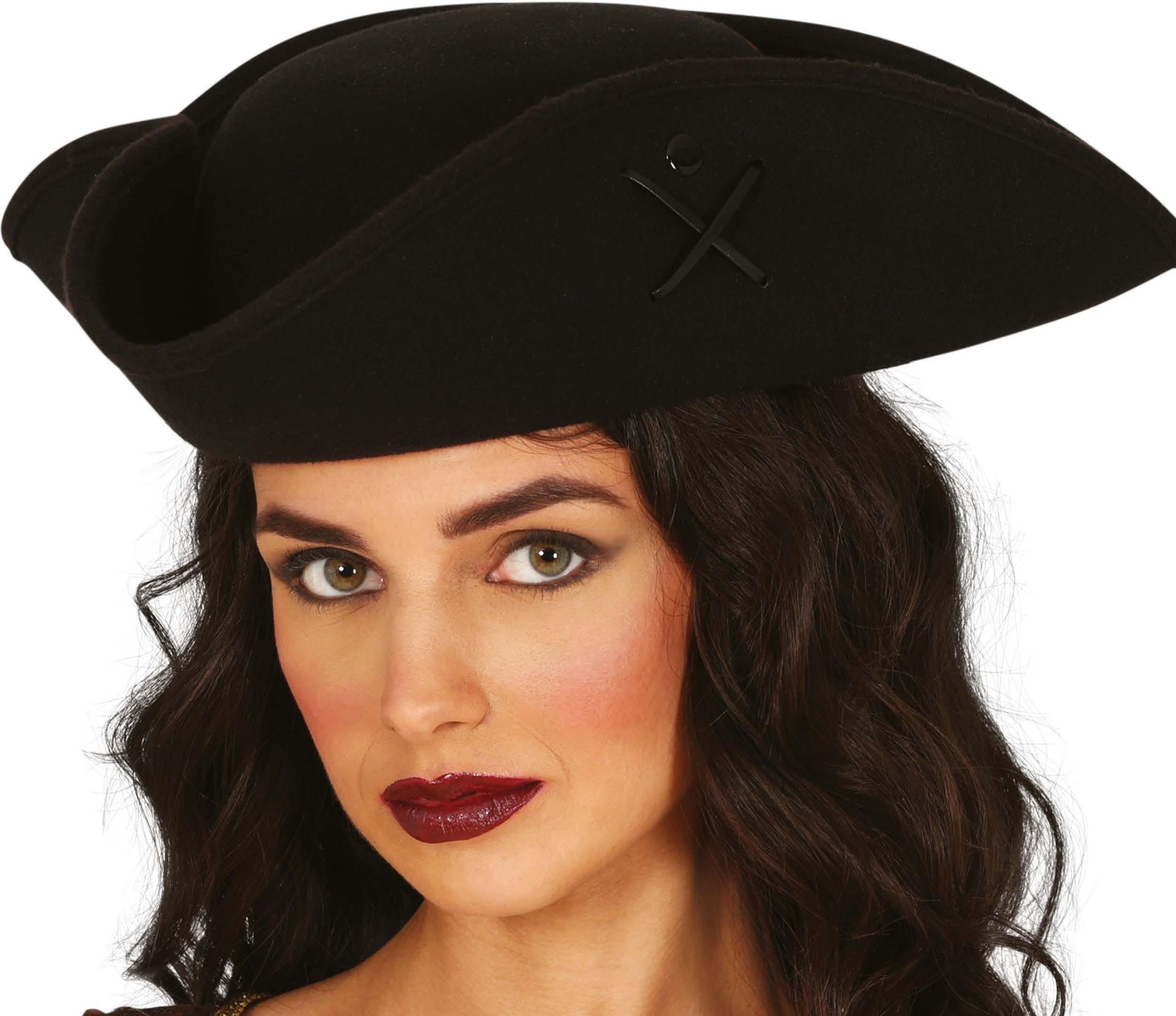 Piratenhoed Zwart Dames