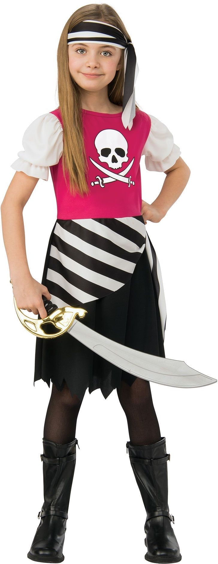 Piratenoutfit Meisjes met Hoofdband