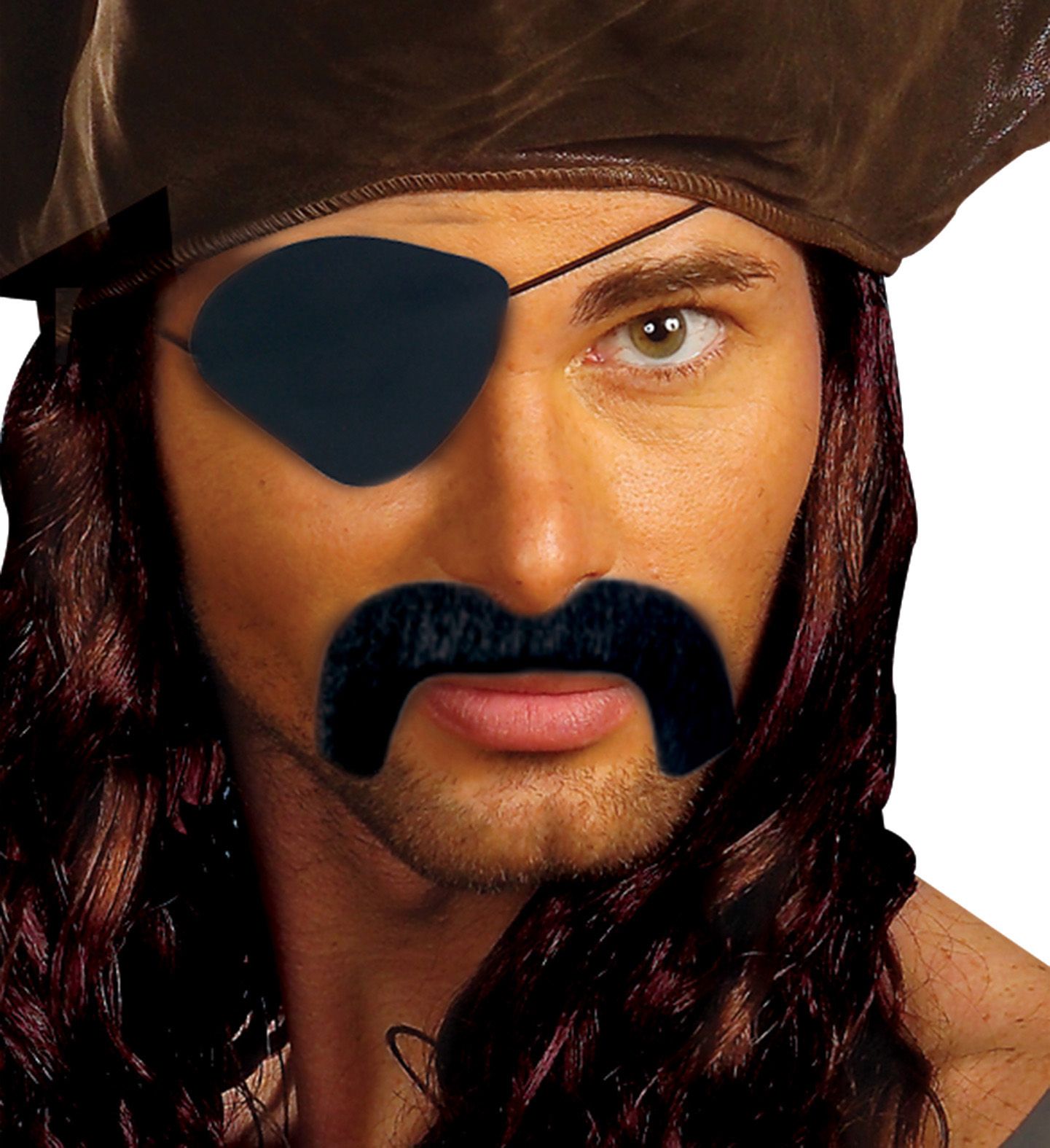 Piratensnor met ooglap